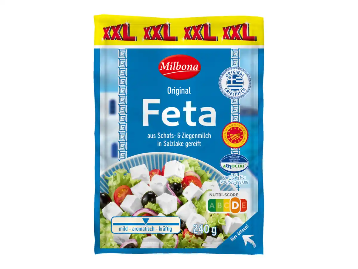 Bild 1 von XXL Milbona Original Feta,  240 g