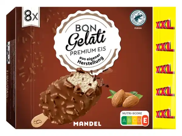 Bild 1 von XXL Bon Gelati Stieleis Mandel