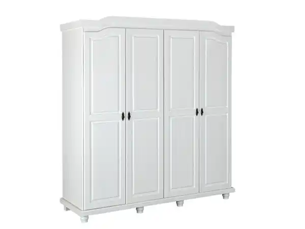 Bild 2 von Inter Link Kleiderschrank im Landhausstil, aus lackiertem Massivholz