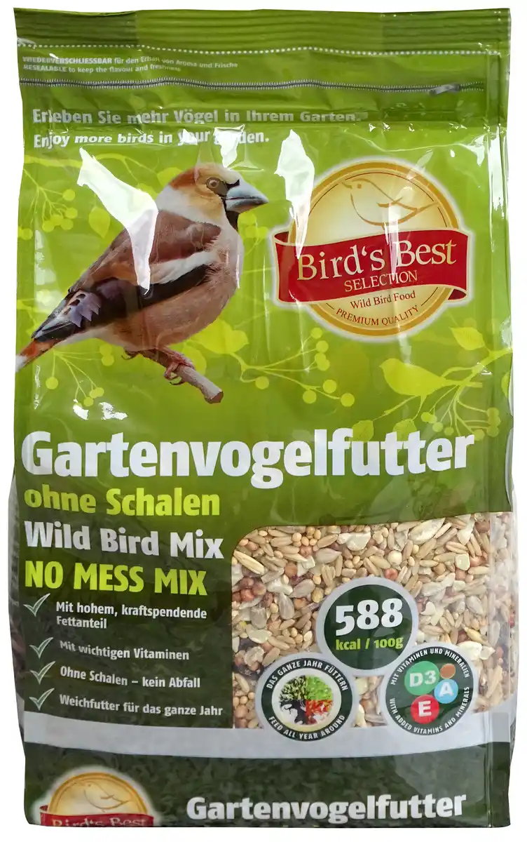 Bild 1 von BBS Gartenvogelfutter ohne Schalen 2kg
