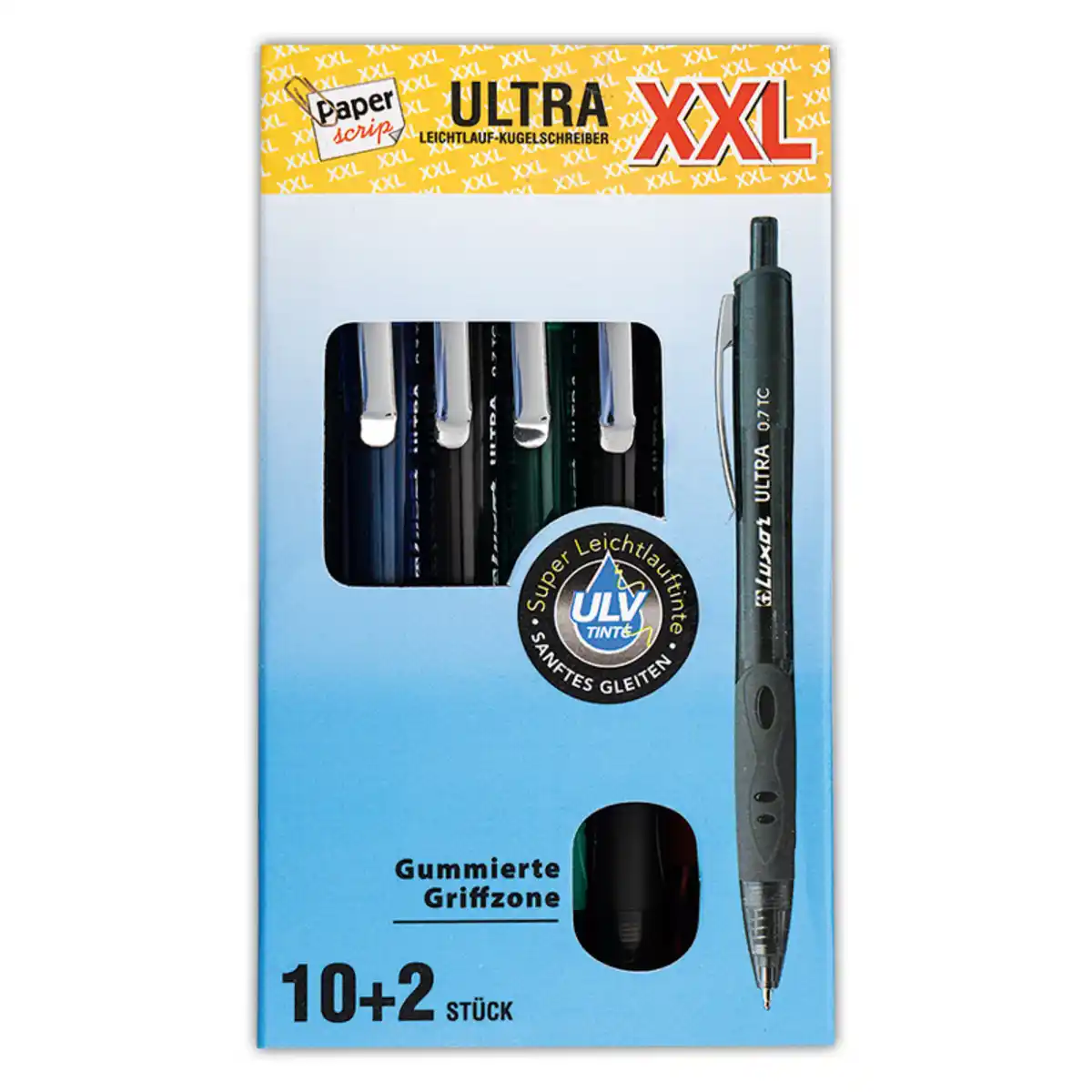 Bild 1 von Paperscrip Leichtlauf-Kugelschreiber 12er-Set