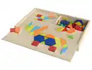 Bild 3 von Playtive Regenbogen-Stapelwürfel / Regenbogen-Legespiel / Regenbogen-Stecktürme / Mosaik-Spiel