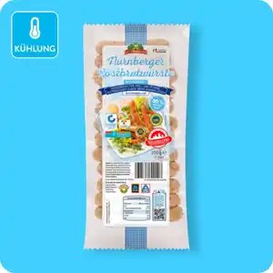 GUT DREI EICHEN Nürnberger Rostbratwürste, Fettreduziert (mit Magerfleisch und 30 % weniger Fett als ein vergleichbares Standardprodukt)