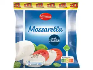 XXL Milbona Mozzarella,  250 g