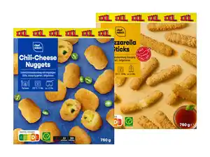 XXL Chef Select Chili-Cheese-Nuggets/Mozzarella-Sticks