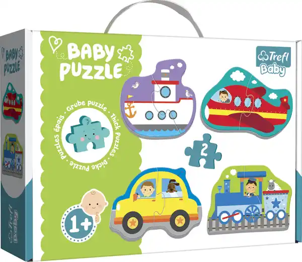 Bild 2 von Trefl Baby Puzzle Transportfahrzeuge