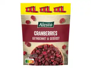 XXL Alesto Cranberries,  250 g