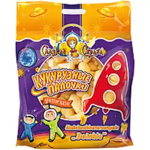 Maisknabbererzeugnis "Detskie"