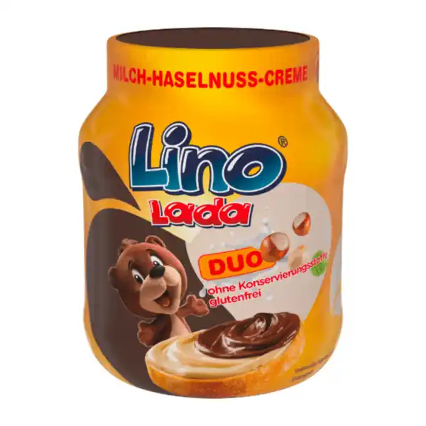 Bild 1 von LINO LADA Milch-Haselnuss-Creme 350g