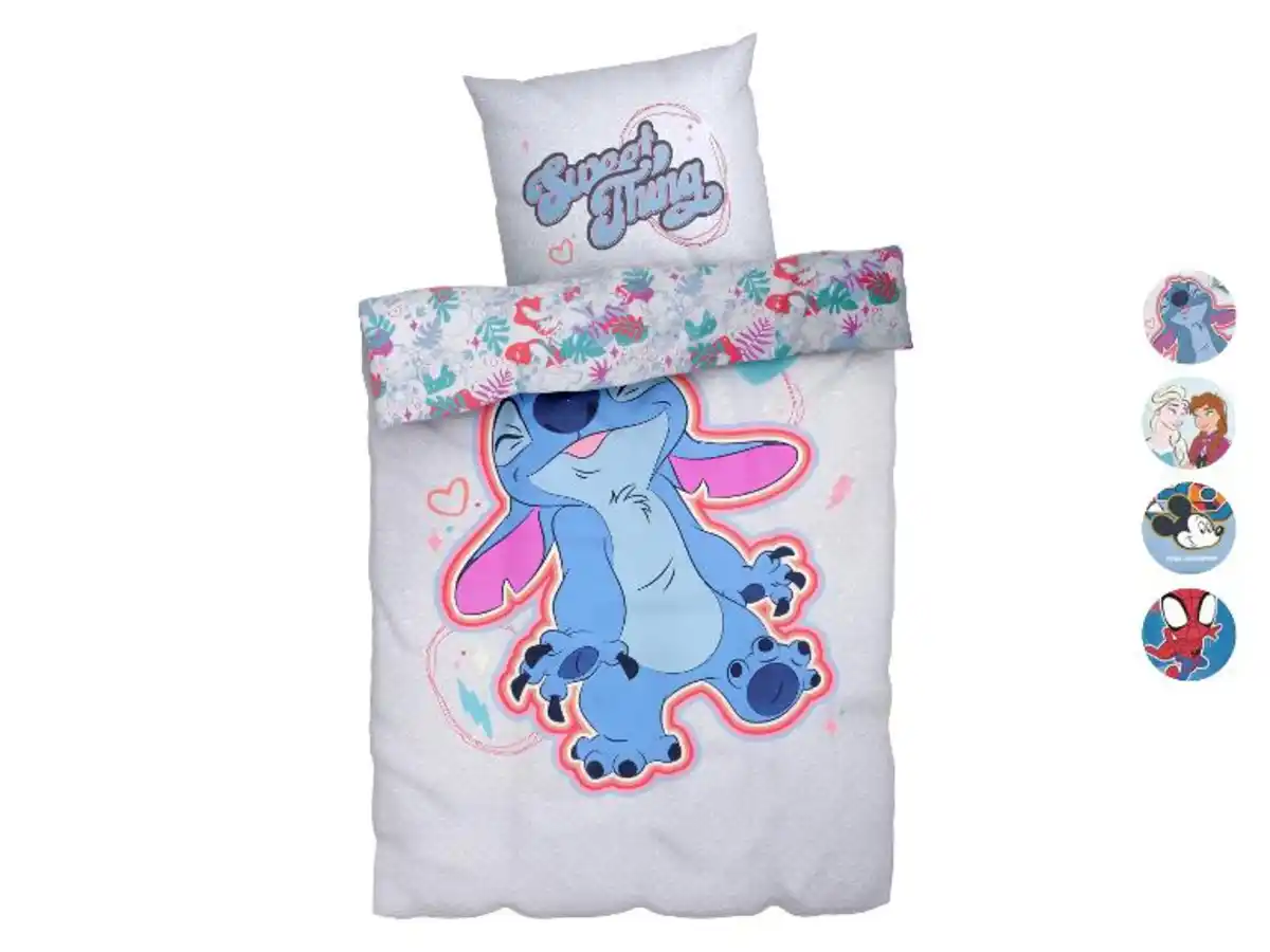 Bild 1 von Edel-Renforcé-Wendebettwäsche »Disney«, 135 x 200 cm