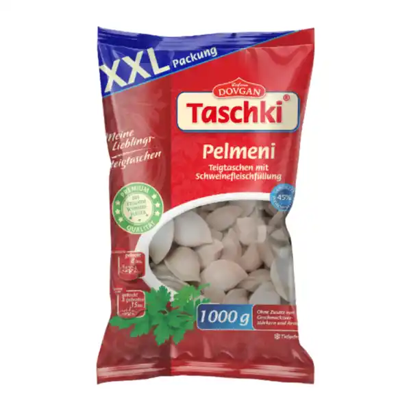 Bild 1 von DOVGAN Taschki Pelmeni XXL 1kg