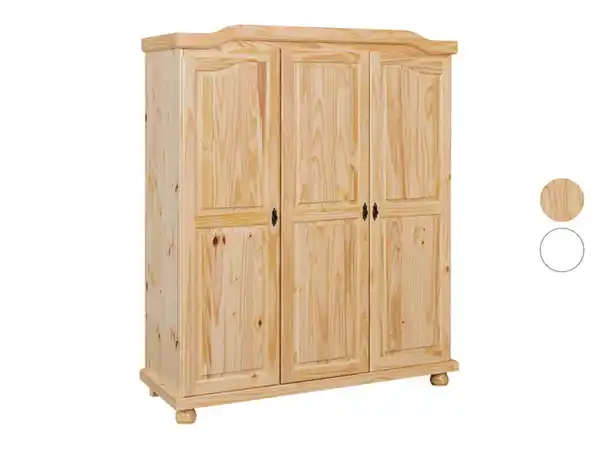 Bild 1 von Inter Link Kleiderschrank im Landhausstil, aus lackiertem Massivholz