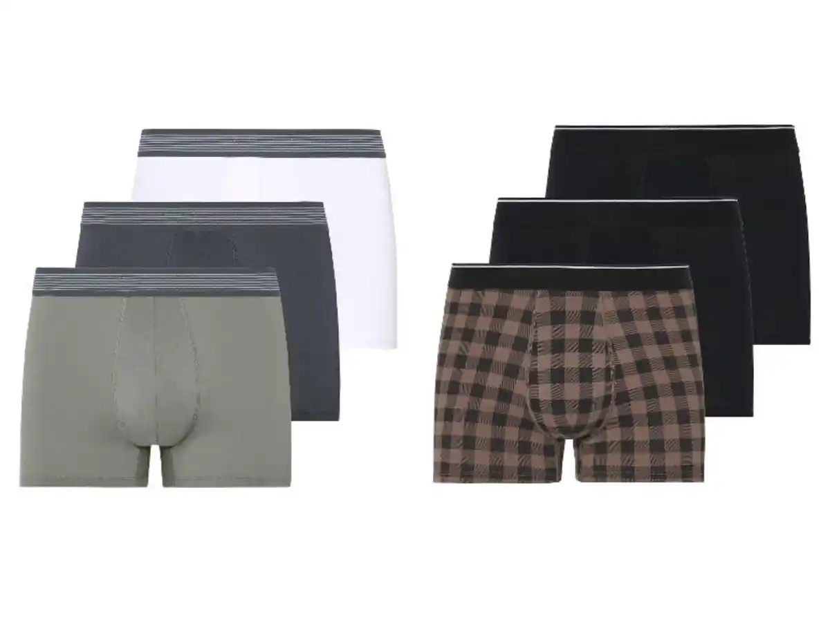 Bild 1 von esmara Men Herren Boxer, 3 Stück, mit hohem Baumwollanteil
