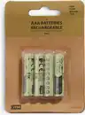 Bild 1 von Akku-Batterie wiederaufladbar EIK AAA 4Stk/Pck