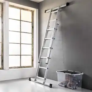 Kraft Werkzeuge Aluminium Leitergerüst 3in1
