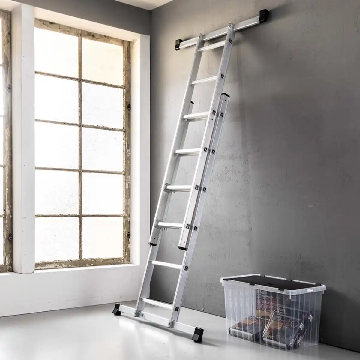 Bild 2 von Kraft Werkzeuge Aluminium Leitergerüst 3in1