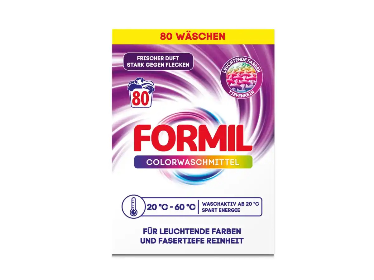 Bild 1 von Formil Colorwaschmittel 80 Wäschen,  80 Waschladungen