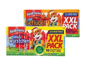 XXL Ferdi Fuchs Mini Würstchen, 250 g