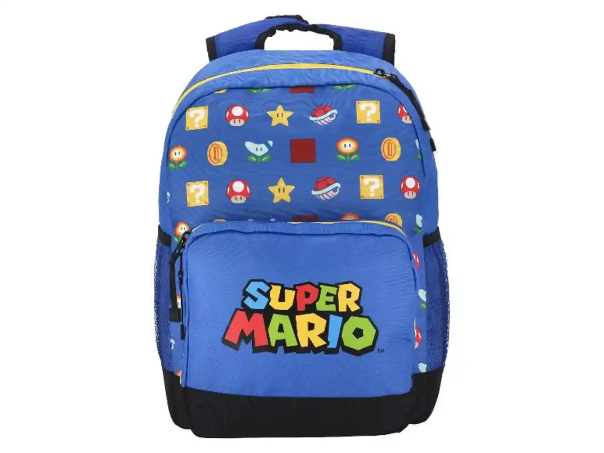 Bild 2 von Kinder Rucksack »Super Mario«, mit längenverstellbaren Schultergurten