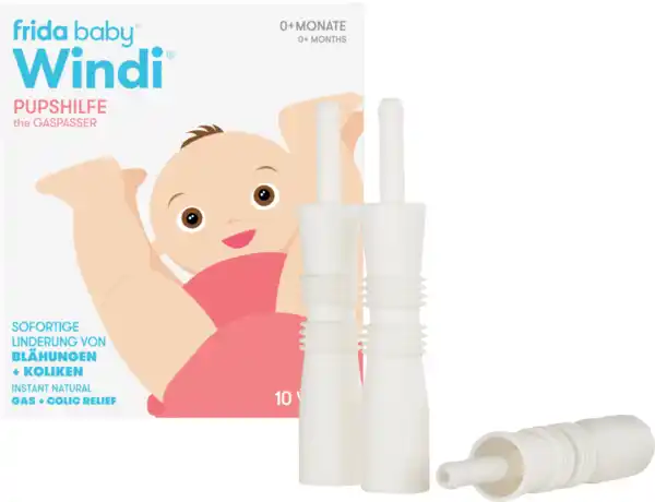 Bild 2 von frida baby Windi Pupshilfe, 10er-Pack