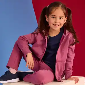 Kinder-Basic-Sweatjacke