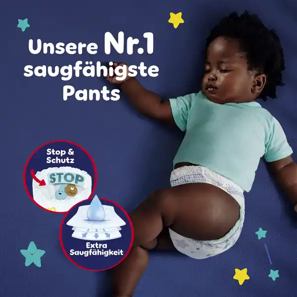 Bild 3 von Pampers Baby Dry Night Pants Gr. 5 Junior (11-17 kg) Big Eco Pack 44 Stück