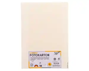 FOLIA Fotokarton perlweiß DIN A4
