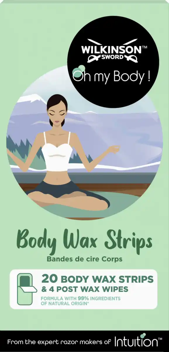 Bild 1 von Wilkinson Sword Oh my Body - Body Wax Strips Kaltwachsstreifen