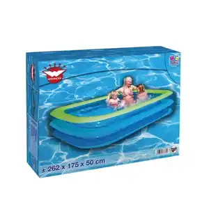 Family Pool - blau/grün - aufblasbar