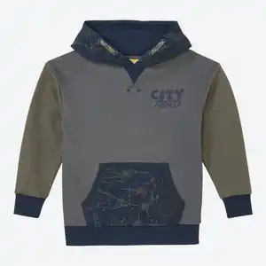 Kinder-Jungen-Sweatshirt mit Kapuze