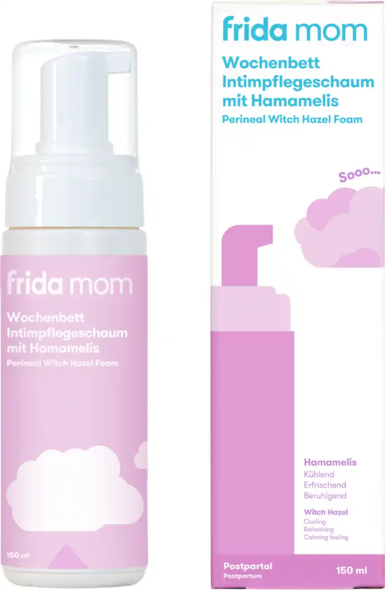 Bild 1 von frida mom Wochenbett Intimpflegeschaum mit Hamamelis, 150 ml
