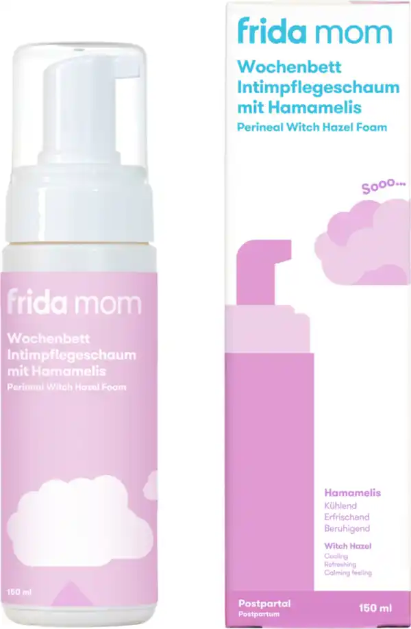 Bild 1 von frida mom Wochenbett Intimpflegeschaum mit Hamamelis, 150 ml