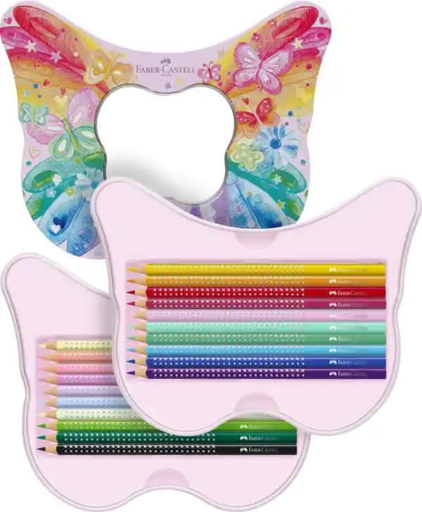 Bild 2 von Faber-Castell 20er-Set Sparkle Buntstifte Schmetterling Geschenkset