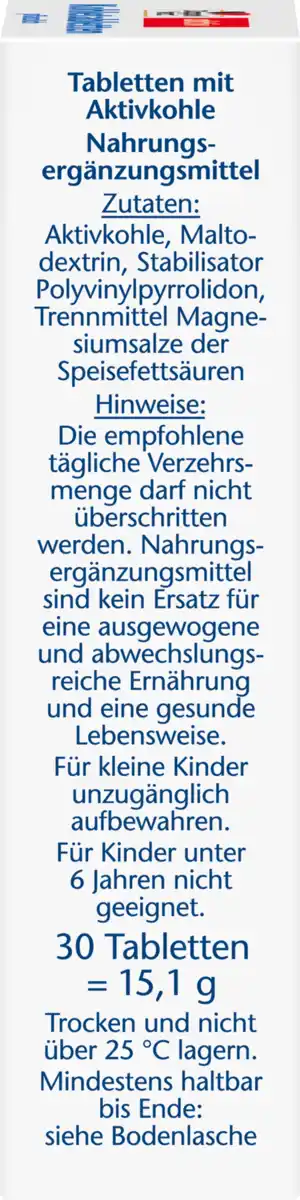 Bild 2 von Doppelherz Kohletabletten