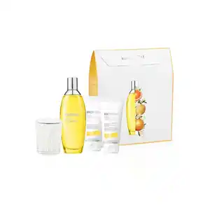 Biotherm Eau Vitaminée Eau de Toilette, Duschgel, Bodylotion und Kerze Geschenkpackung, 1 Stk