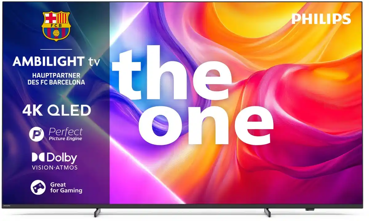 Bild 1 von 85PUS9000/12 The One 215 cm (85") QLED Ambilight TV grau