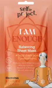 Selfie Project Ausgleichende Tuchmaske #I Am Enough