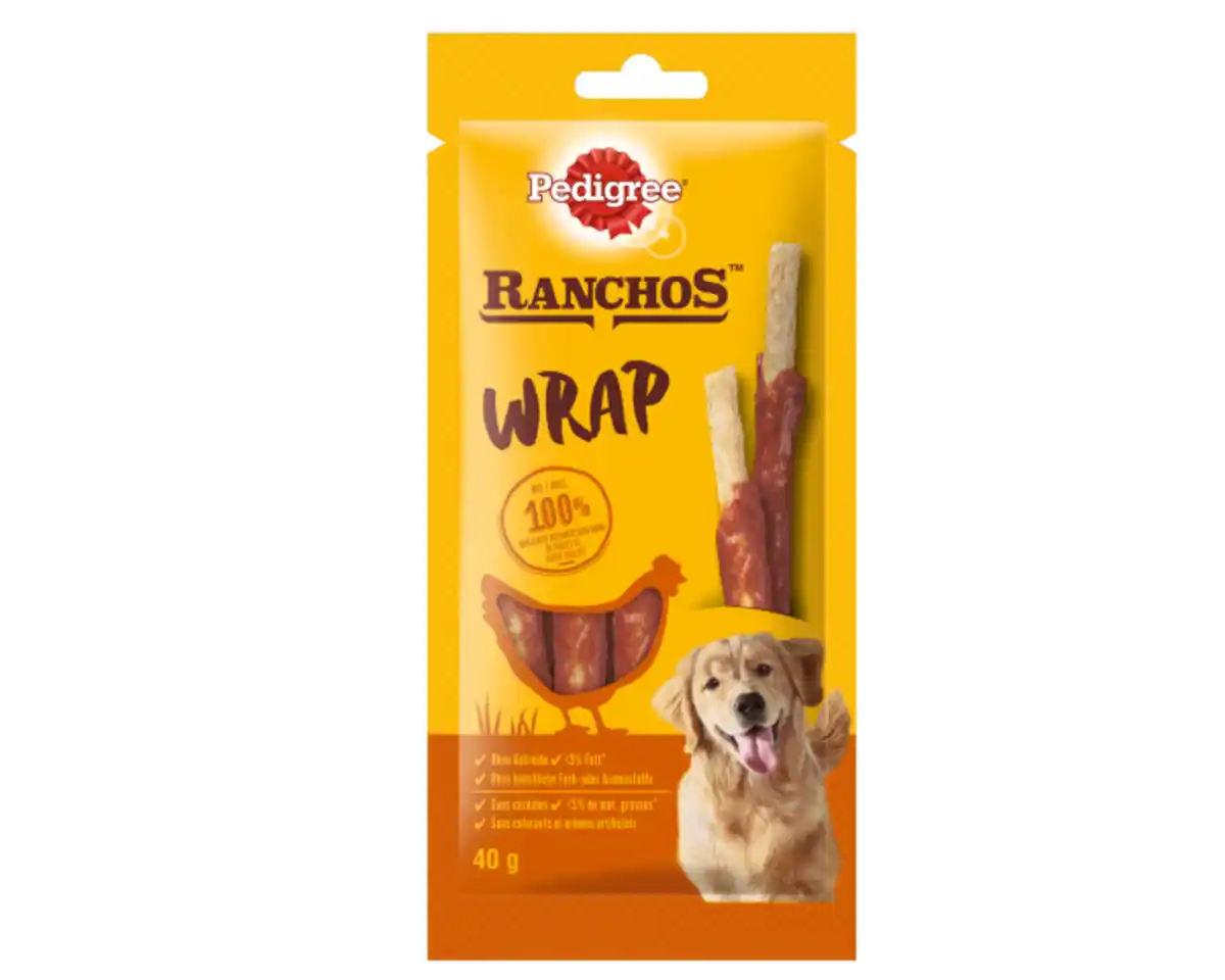 Bild 1 von Pedigree Hundesnack Wrap Huhn