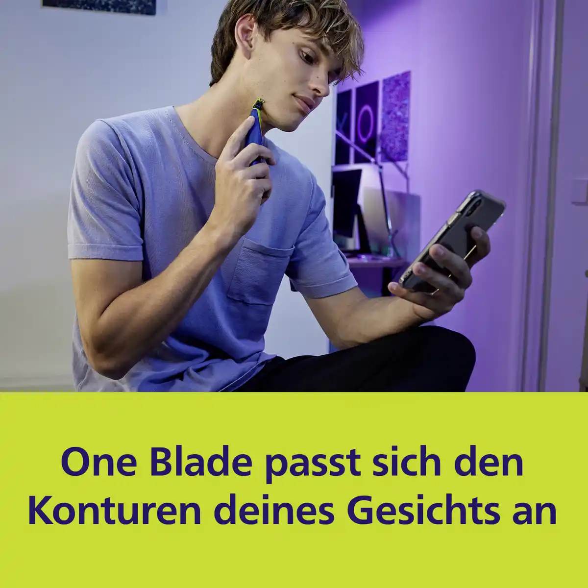 Bild 2 von PHILIPS OneBlade First Shave Rasierklinge QP 215/50