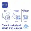 Bild 3 von MAM Schnuller Original Start Day & Night, 0-2 M, 4er-Set, pink