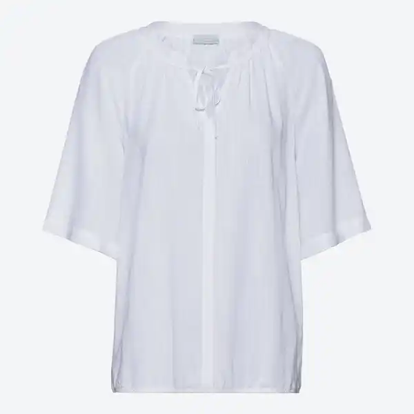 Bild 1 von Damen-Bluse mit V-Ausschnitt aus Viskose