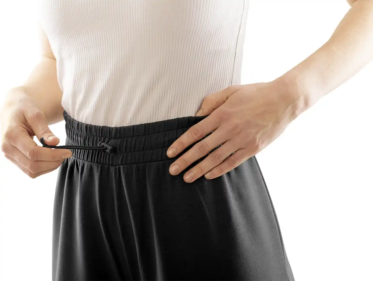 Bild 3 von IDEENWELT Hose mit weitem Bein Gr. M schwarz