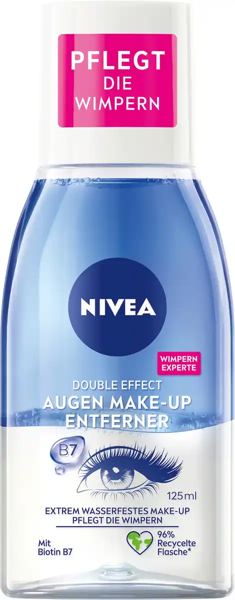 Bild 1 von NIVEA Double Effect Augen Make-Up Entferner, 125 ml