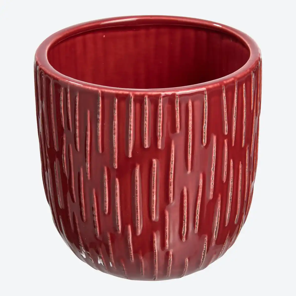 Bild 1 von Blumentopf mit Struktur, ca. Ø13x12,5cm