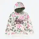 Bild 1 von Kinder-Mädchen-Sweatshirt mit Kapuze