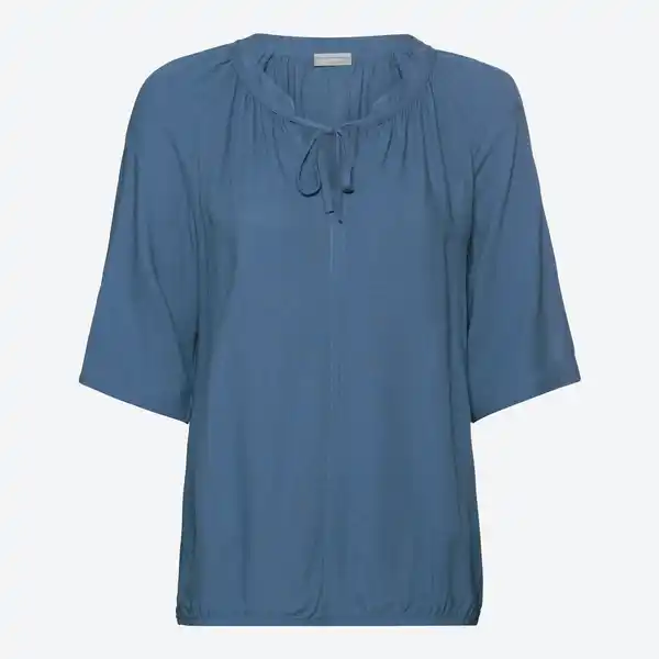 Bild 1 von Damen-Bluse mit V-Ausschnitt aus Viskose