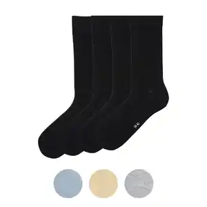 UP2FASHION Damen-/Herren-Viskose Socken 2er-Pack