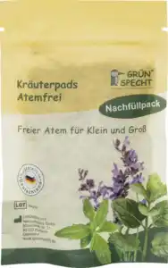 GRÜNSPECHT Kräuterpads Atemfrei Nachfüllpack