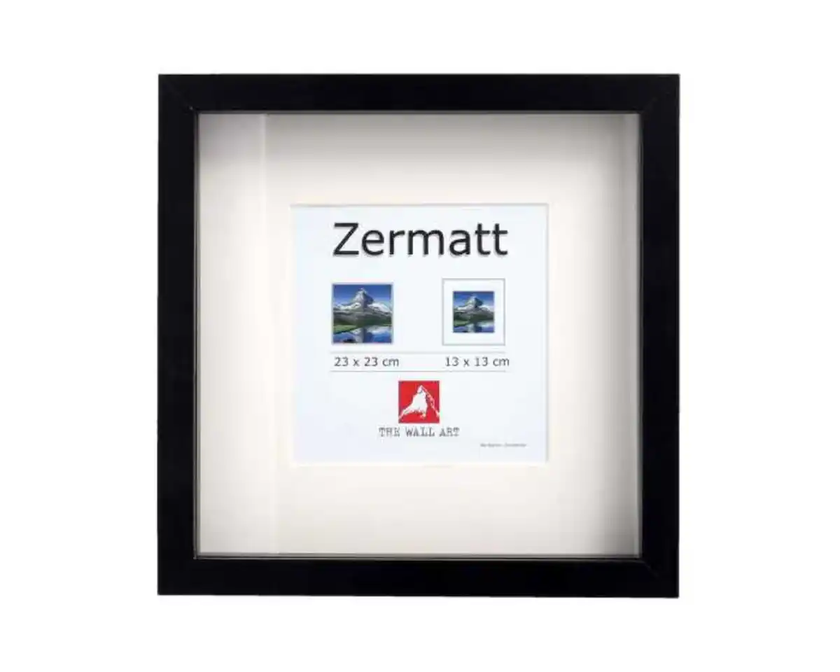 Bild 1 von Zermatt Bilderrahmen 23 x 23 cm Duplo weiß