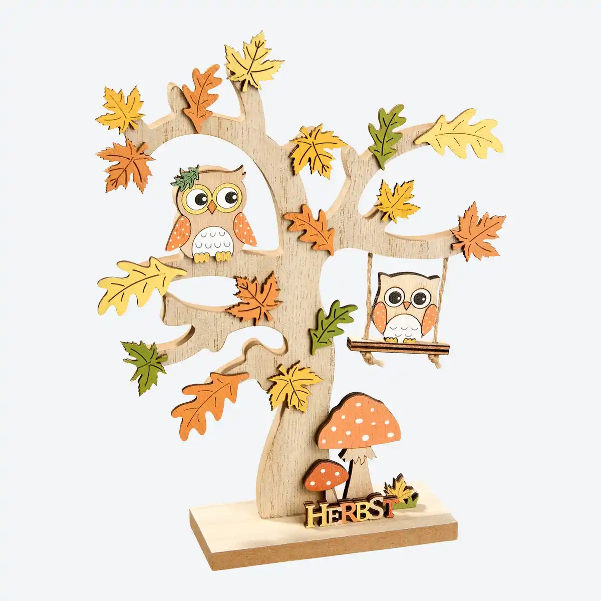 Bild 1 von Deko-Herbstbaum aus Holz, Höhe ca. 26cm